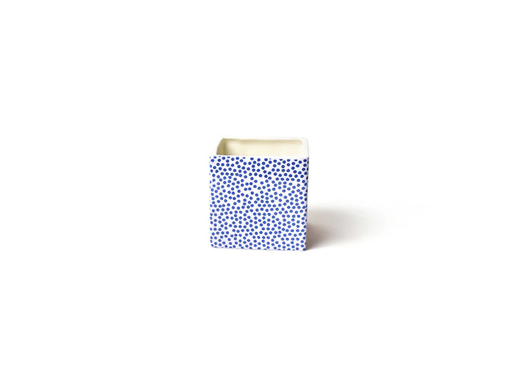 INDIGO SMALL DOT SMALL MINI NESTING CUBE