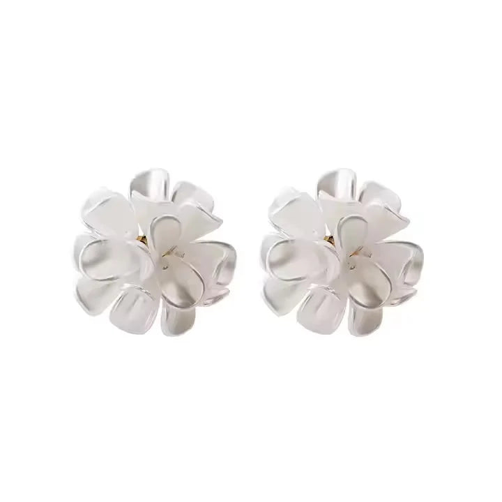 MASON PEARL FLOWER EARRINGS