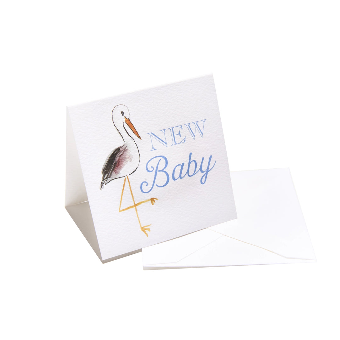 NEW BABY BLUE ENCLOSURE CARD