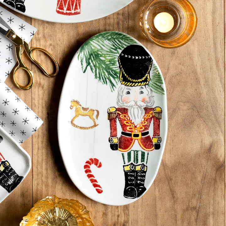 NUTCRACKERS SMALL OVAL PLATTER