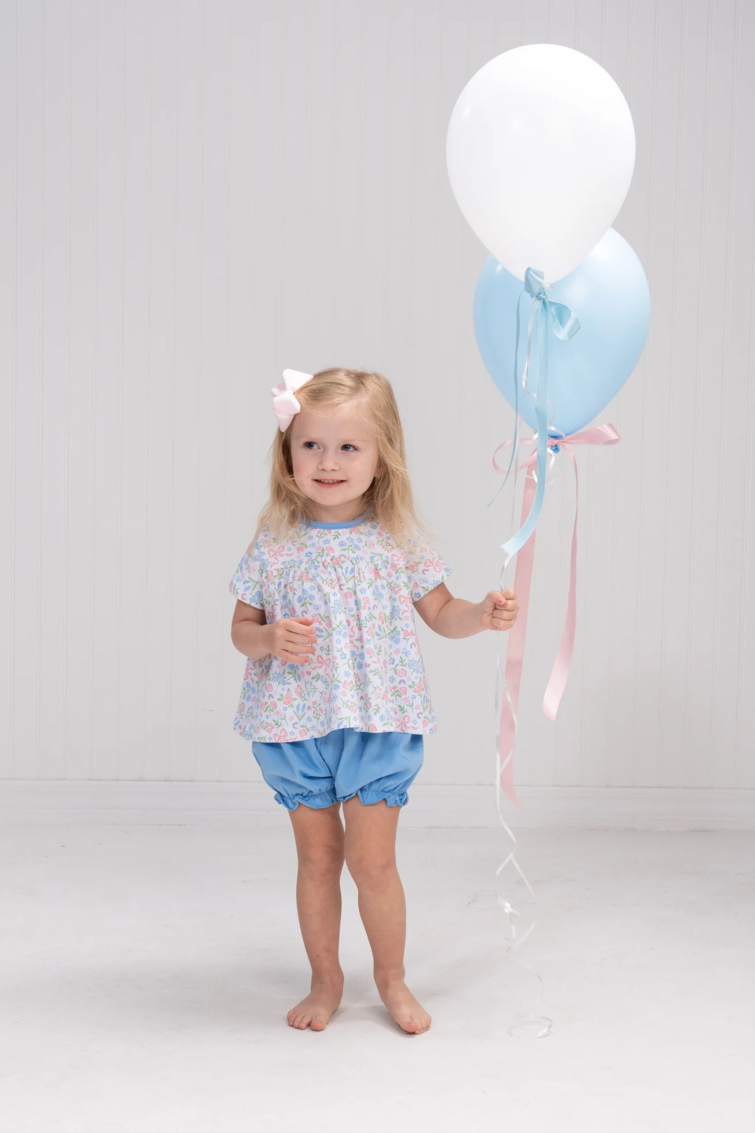 DITSY BOW AVA BLOOMER SET