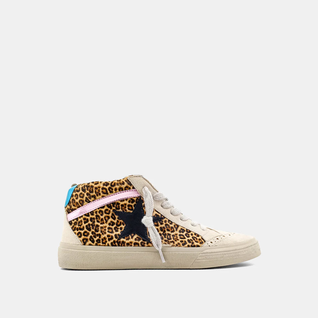 Leopard 2024 star sneakers