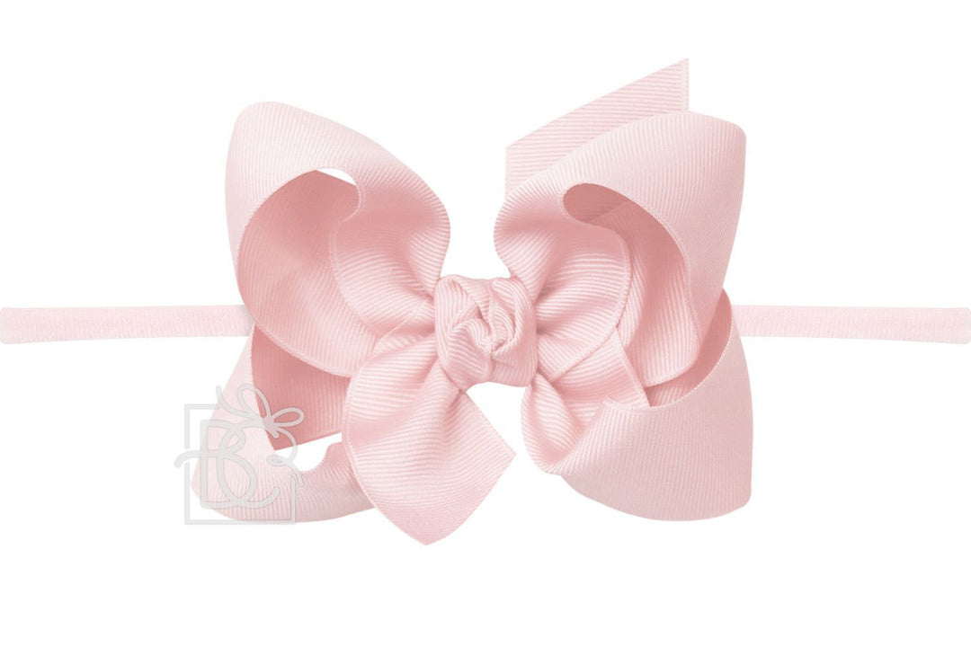 light pink bow