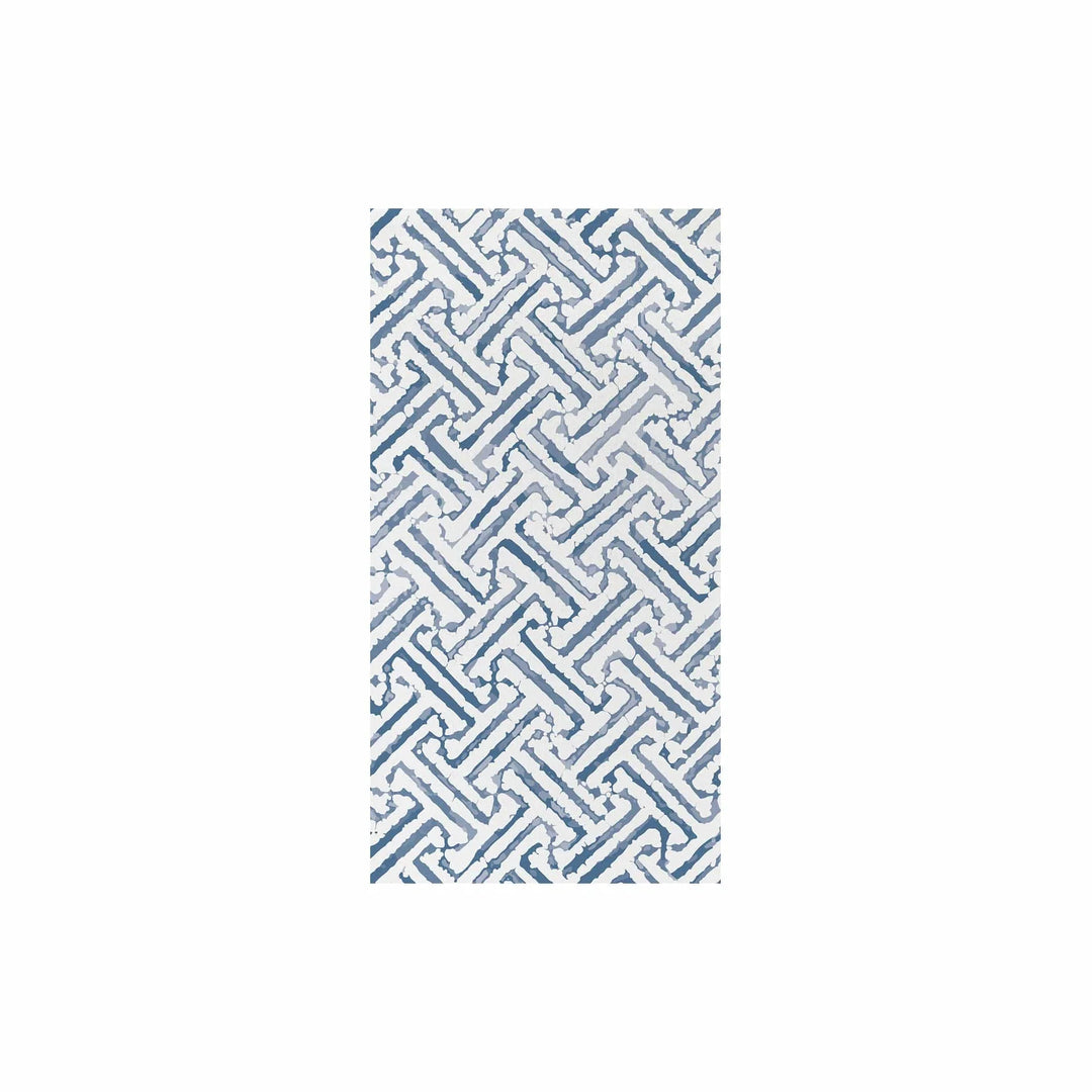 BLUE GREEK KEY GUEST TOWEL PAPERSOFT NAPKINS