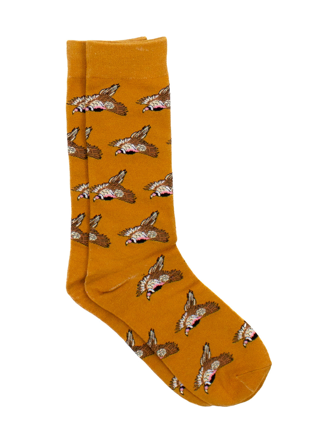 LUCKY DUCK FLYING PHEASANT SOCKS