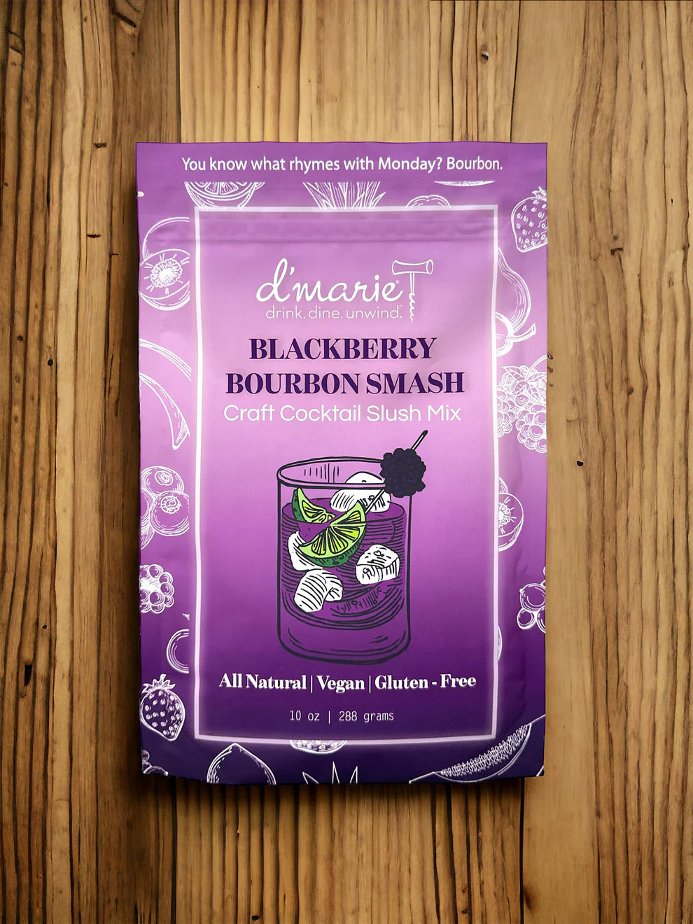 BLACKBERRY BOURBON SMASH DRINK MIX
