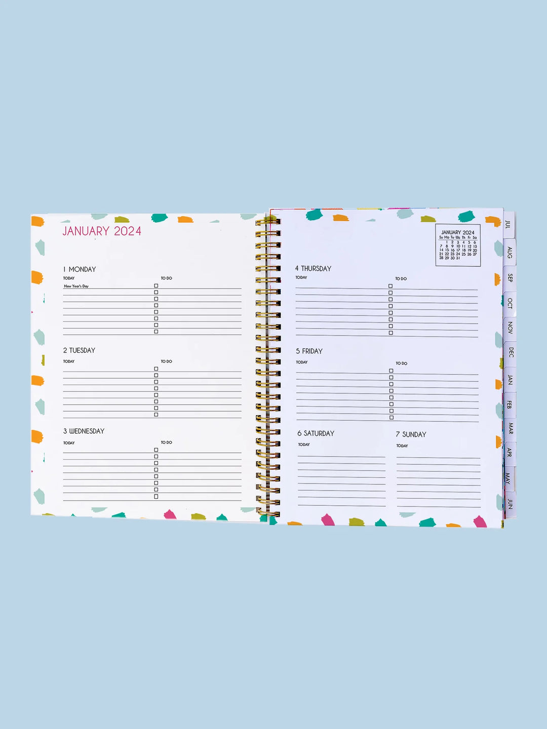 WILD FLOWER PLANNER 2024