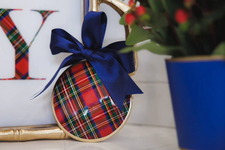 ROYAL TARTAN ORNAMENT