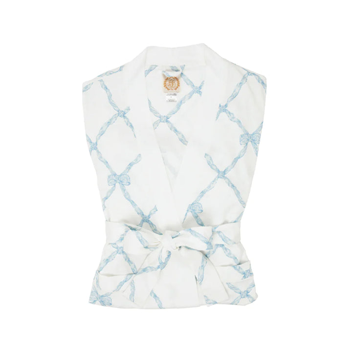 BUCKHEAD BLUE BELLE MEADE BOW READY OR NOT ROBE