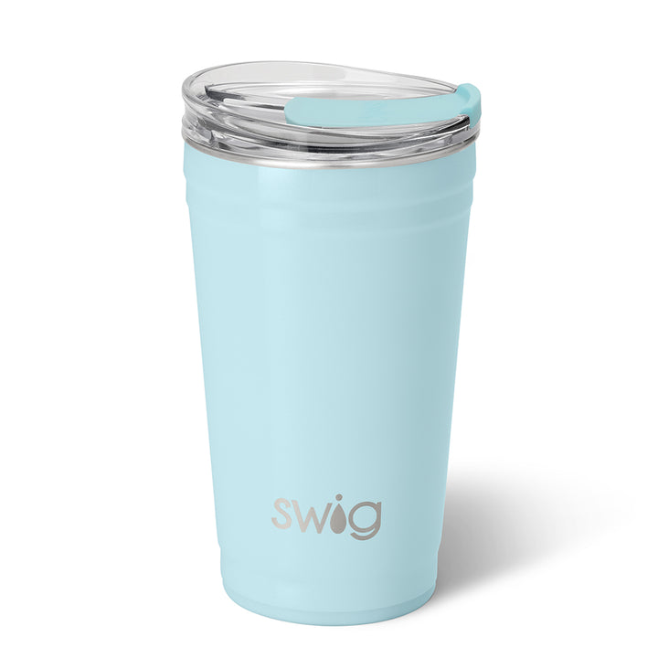 SHIMMER AQUAMARINE PARTY CUP