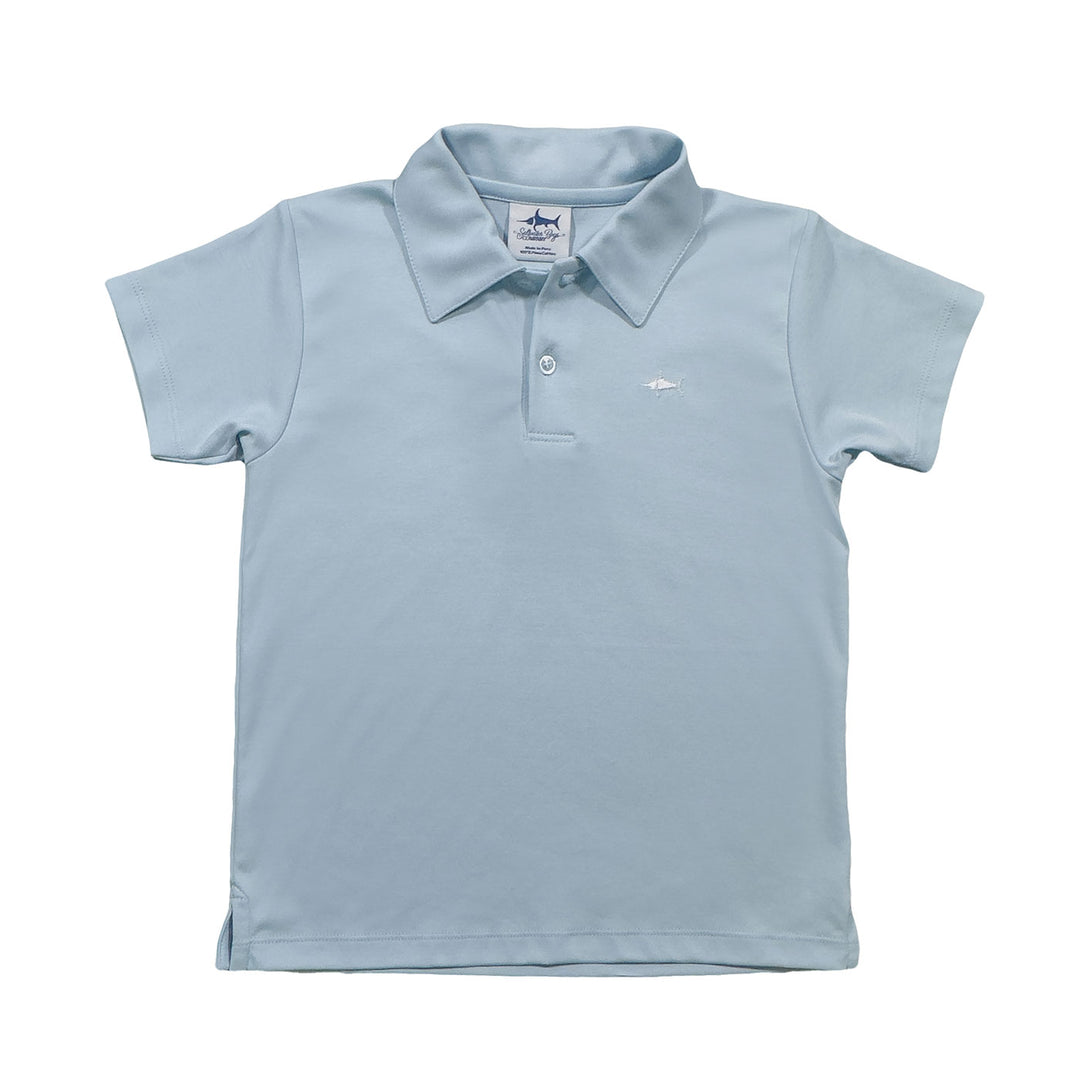 LIGHT BLUE SIGNATURE POLO