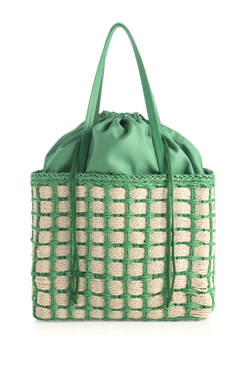 GREEN JUANITA TOTE