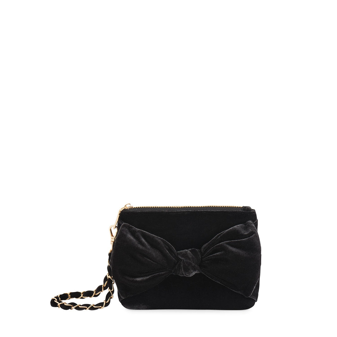 BLACK BEA BOW WRISTLET