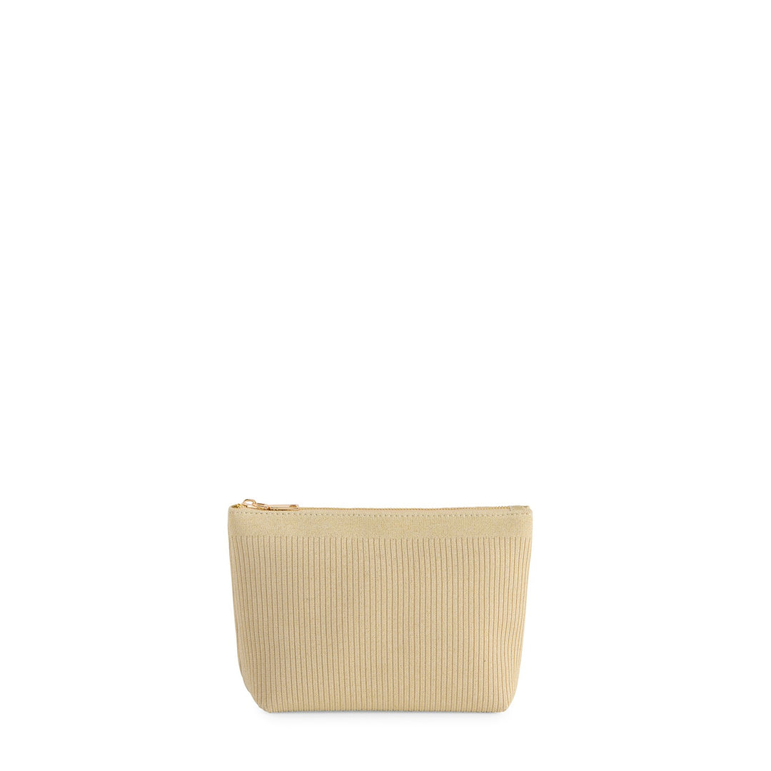 GOLD ROBBIE ZIP POUCH