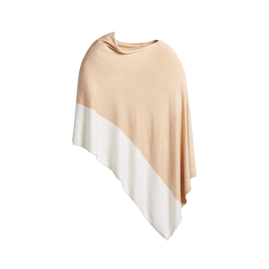 OATMEAL MADELINE TRAVEL PONCHO