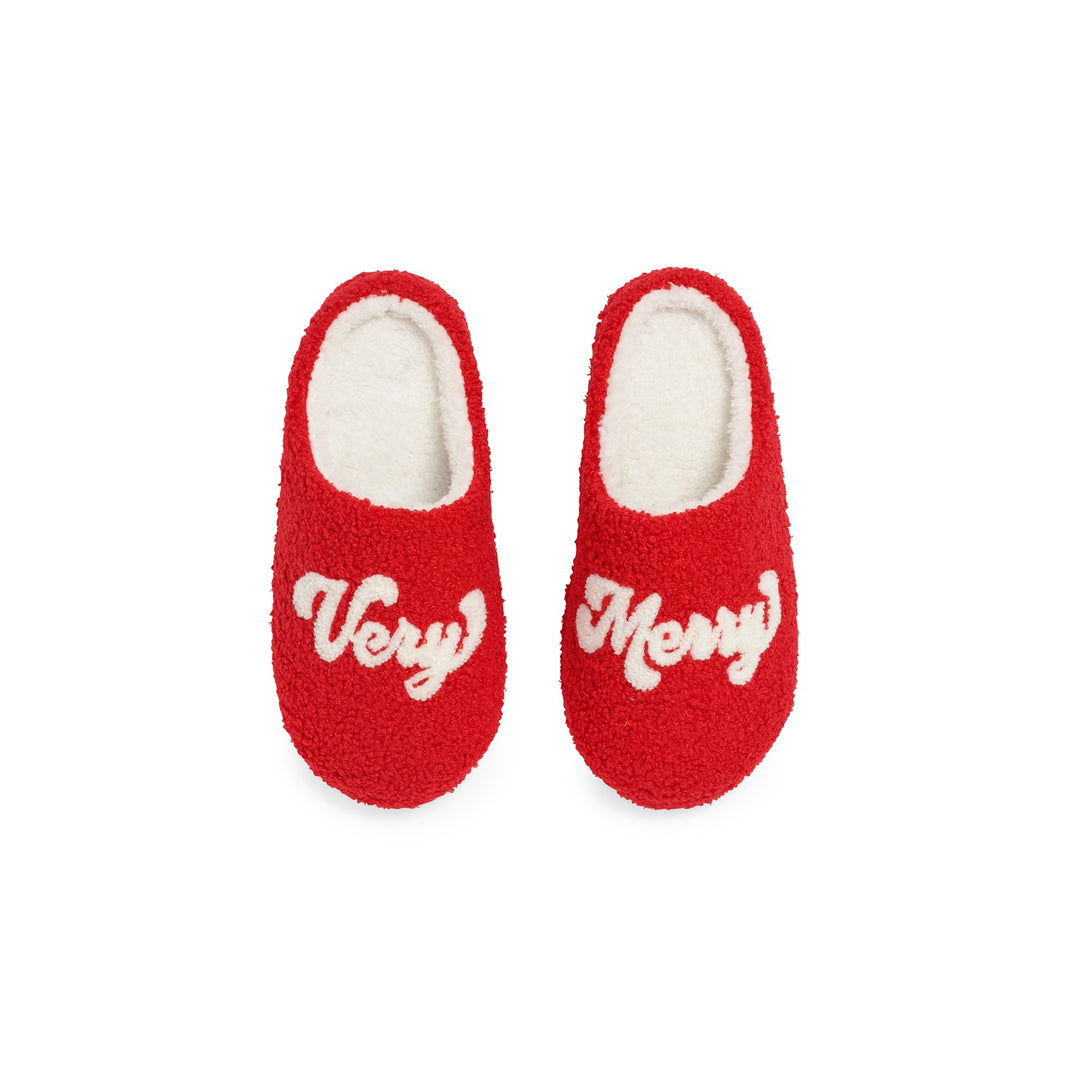VERY MERRY SLIPPERS