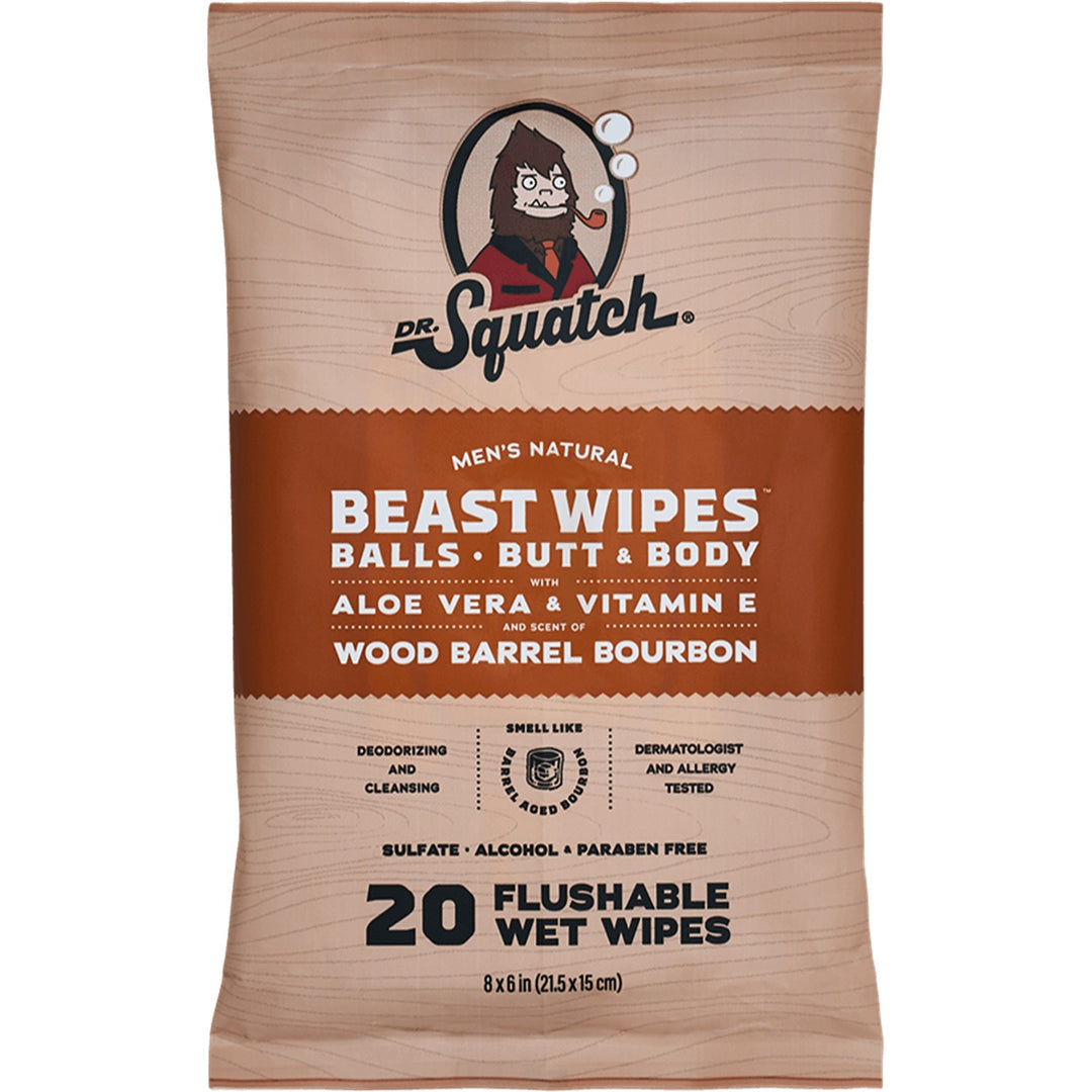 WOOD BARREL BOURBON WIPES