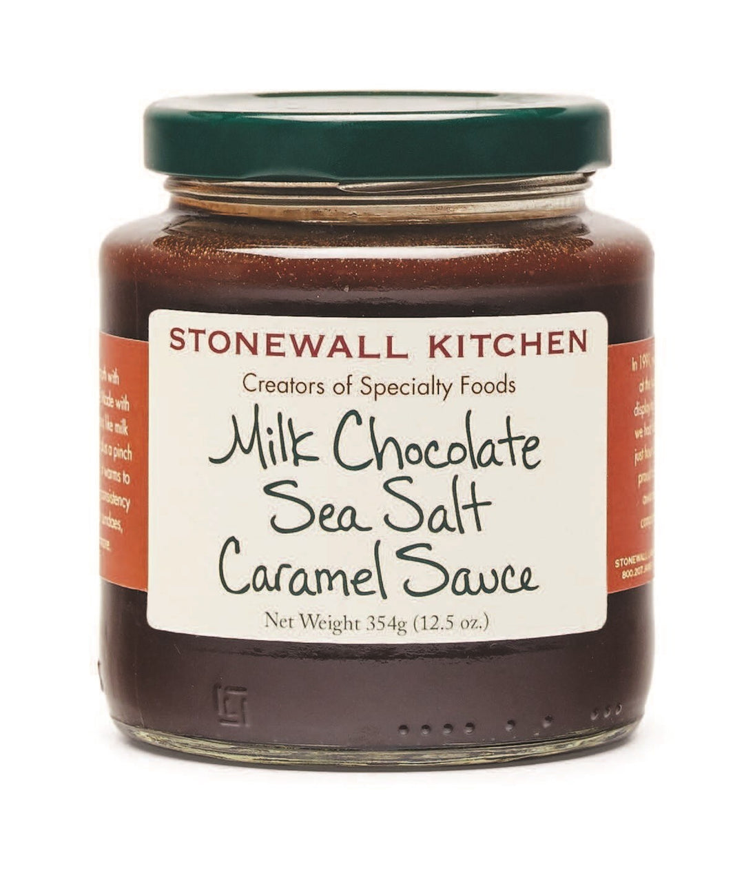 MILK CHOCOLATE SEA SALT CARAMEL SAUCE