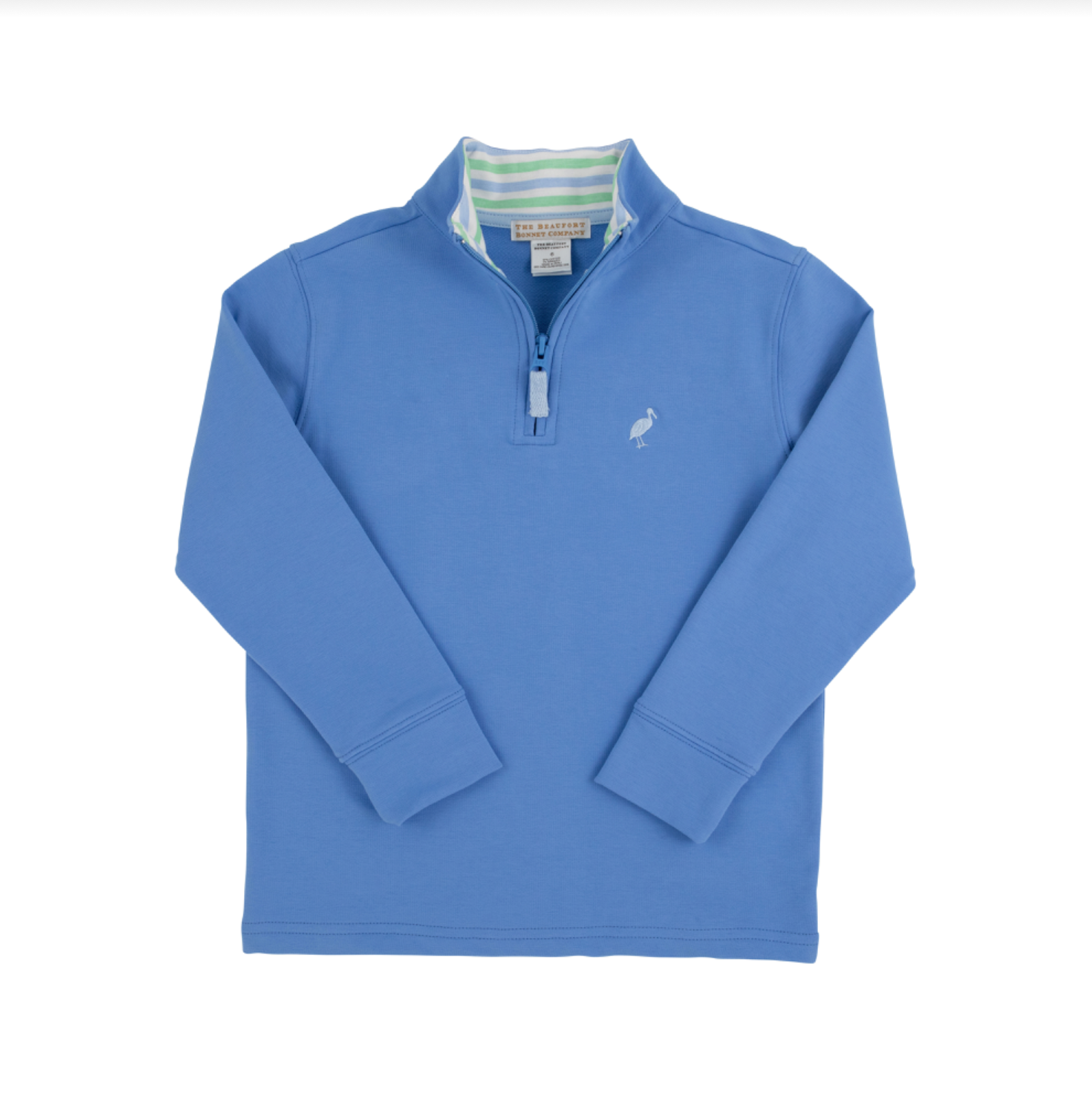Ribbed Horizon Pullover - Dusty Blue