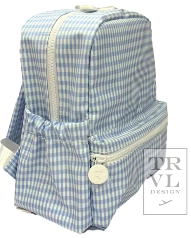GINGHAM MIST MINI BACKER
