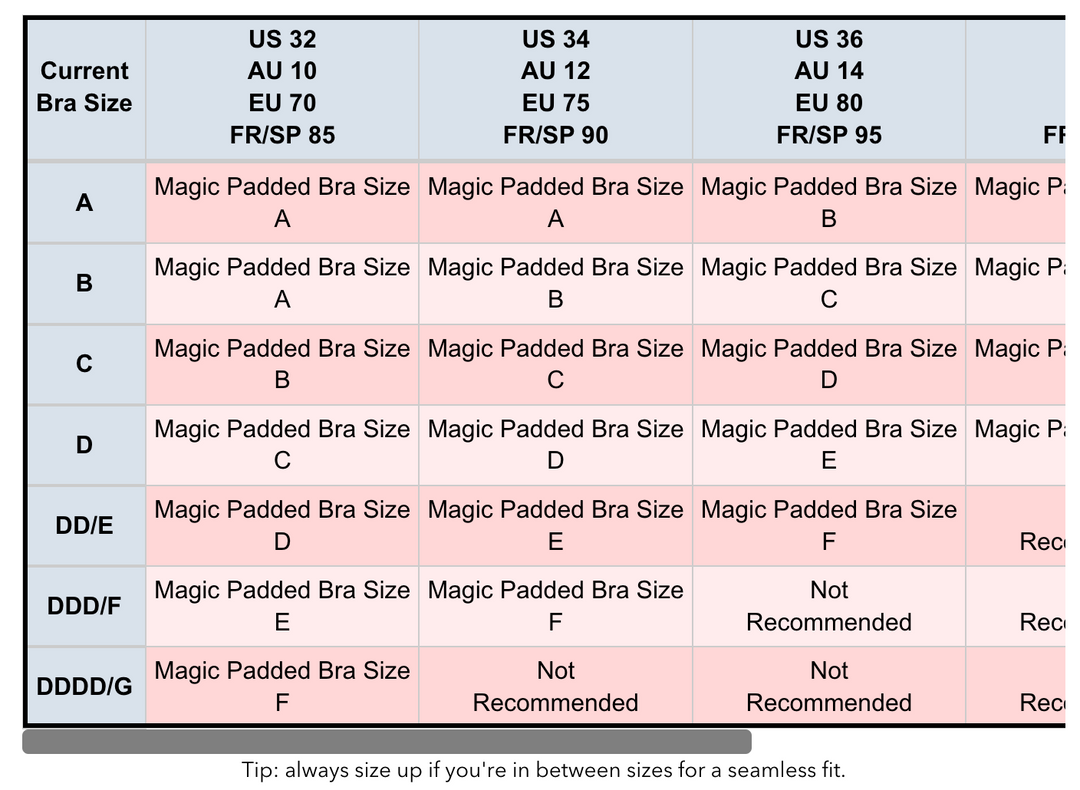 MAGIC PADDED STICKY BRA