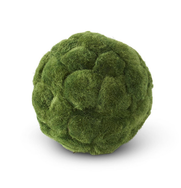GREEN SISAL MOSS BALL