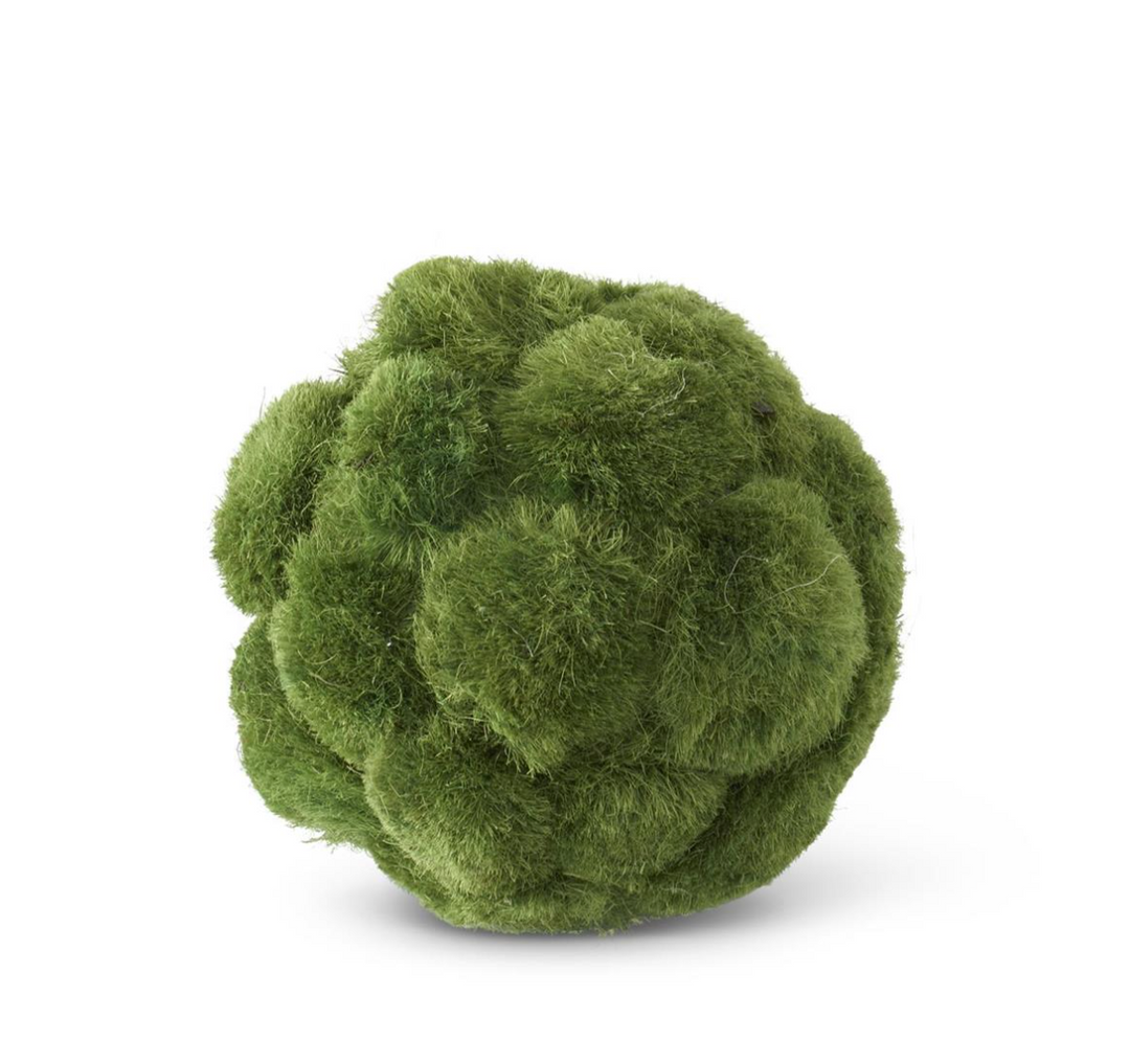 GREEN SISAL MOSS BALL