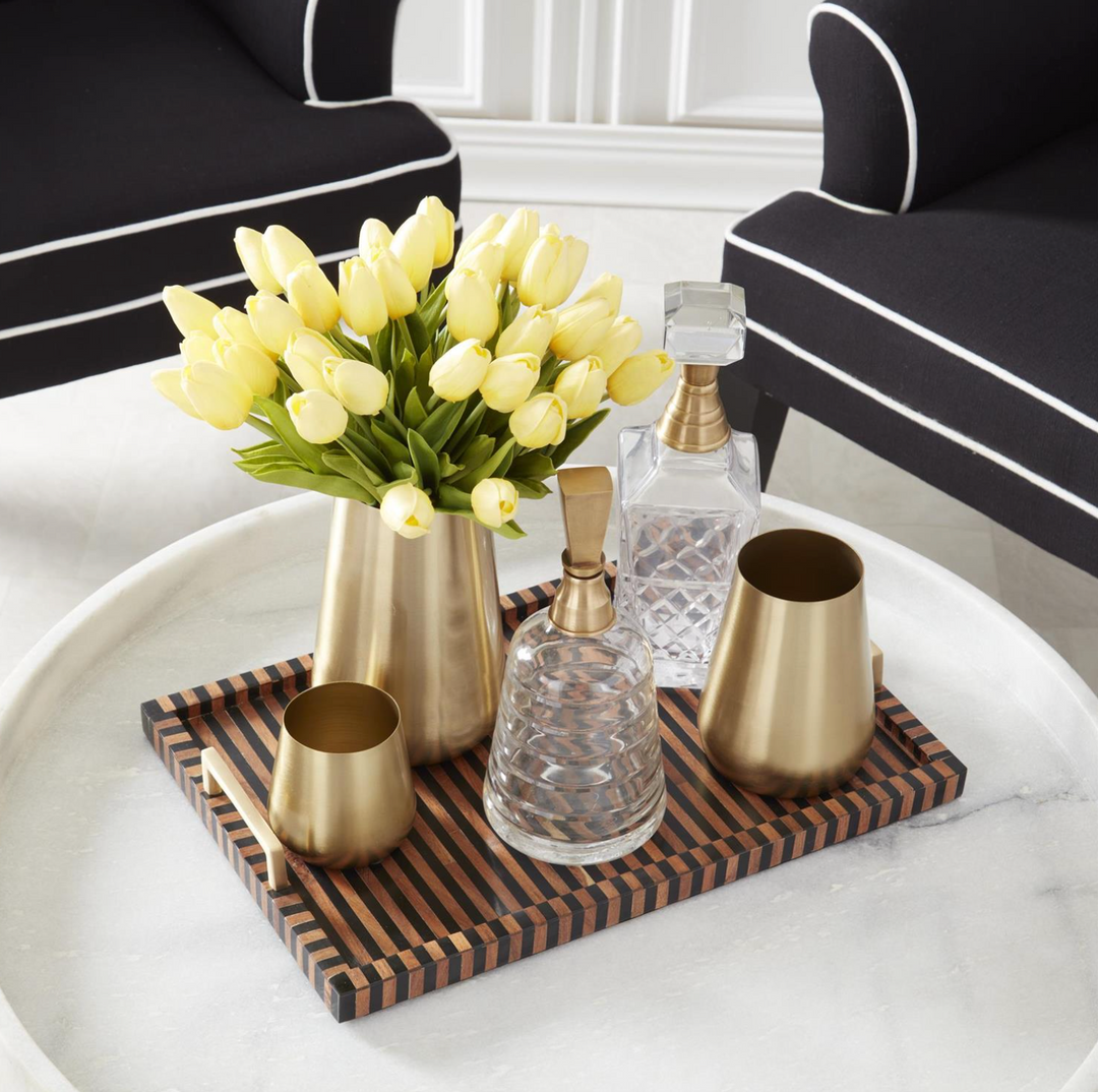 LIGHT YELOW REAL TOUCH MINI TULIP BUNDLE