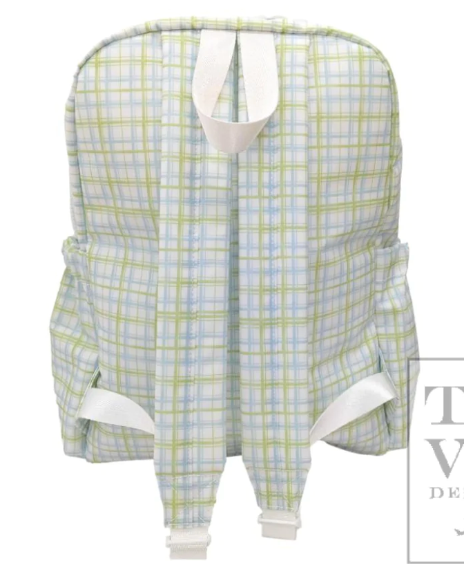 CLASSIC PLAID GREEN BACKPACKER