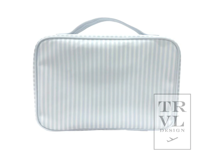 BLUE STRIPE PIMLICO LARGE HANGING TOILETRY BAG