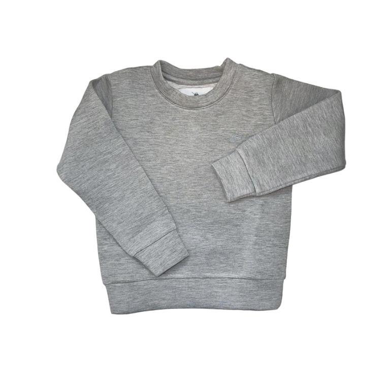 GREY PERFORMANCE SWEATSHIRT