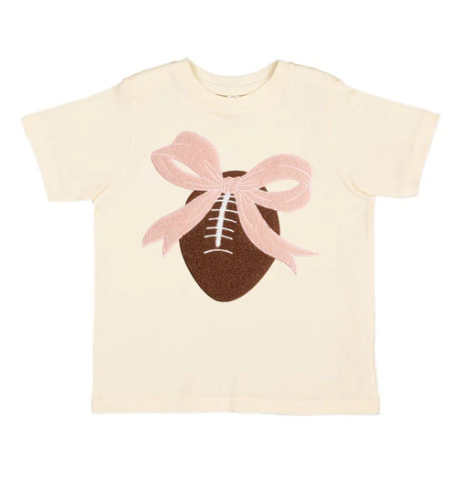 BOW FOOTBALL PATCH TEE