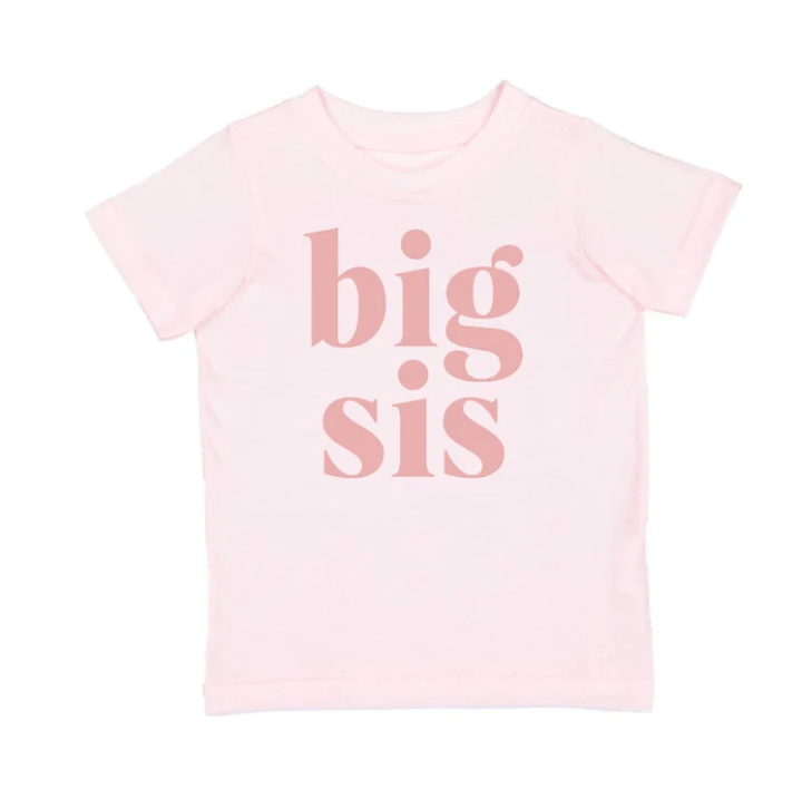 BIG SISTER PINK TEE