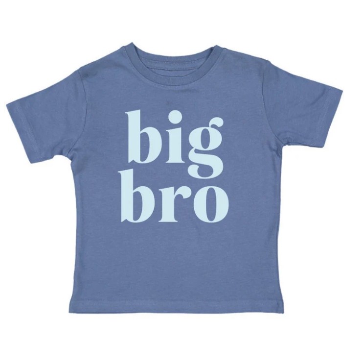 BIG BROTHER INDIGO BLUE TEE