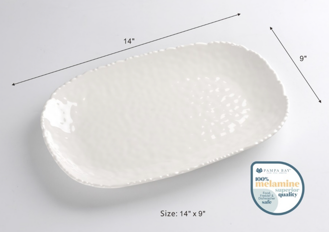 MELAMINE MEDIUM SERVING PLATTER
