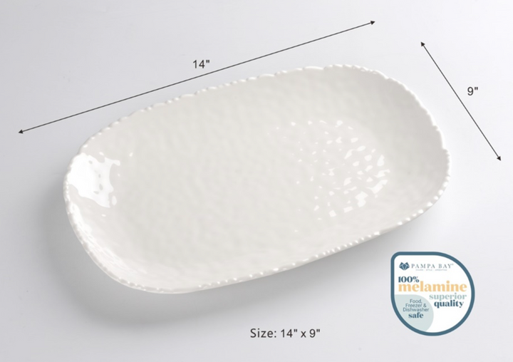 MELAMINE MEDIUM SERVING PLATTER
