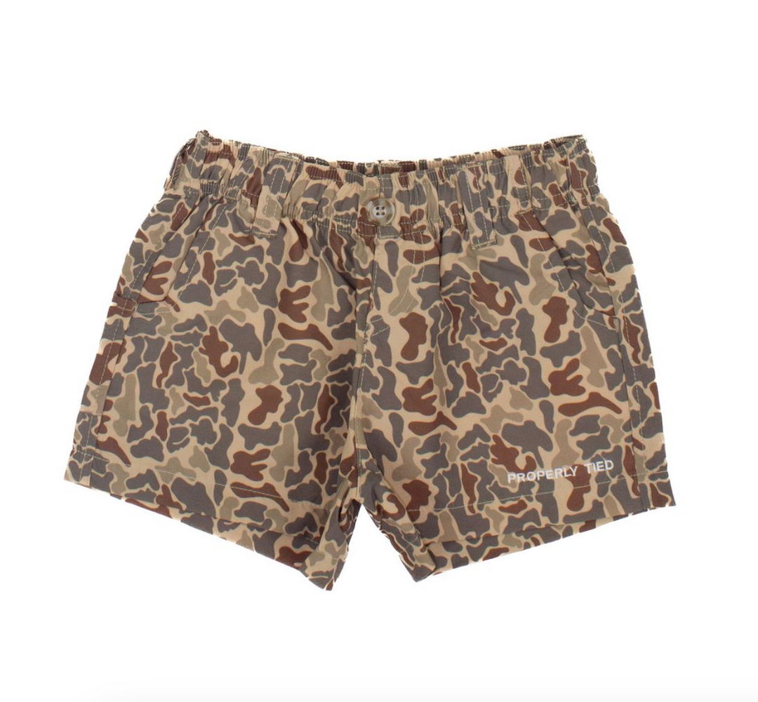 VINTAGE CAMO MALLARD SHORTS