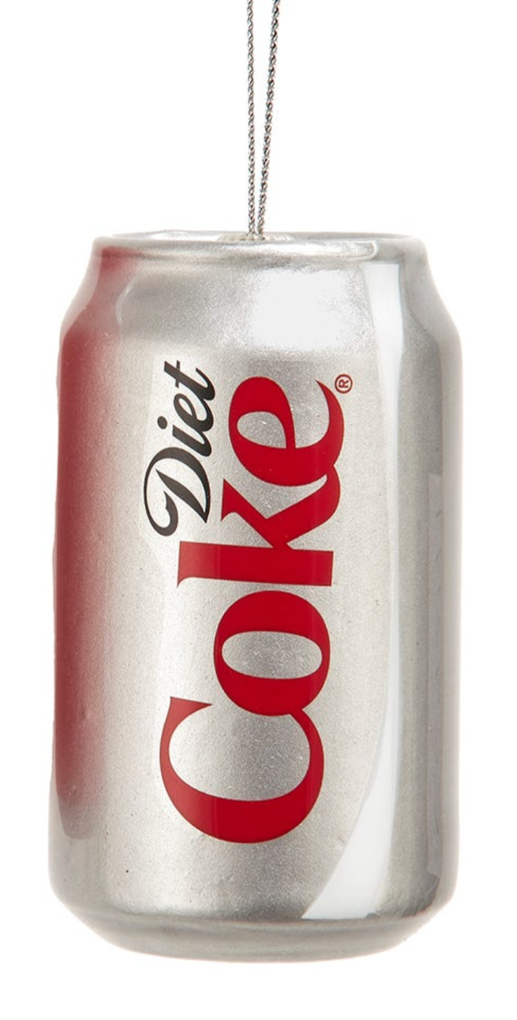 COKE & DIET COKE CAN ORNAMENT