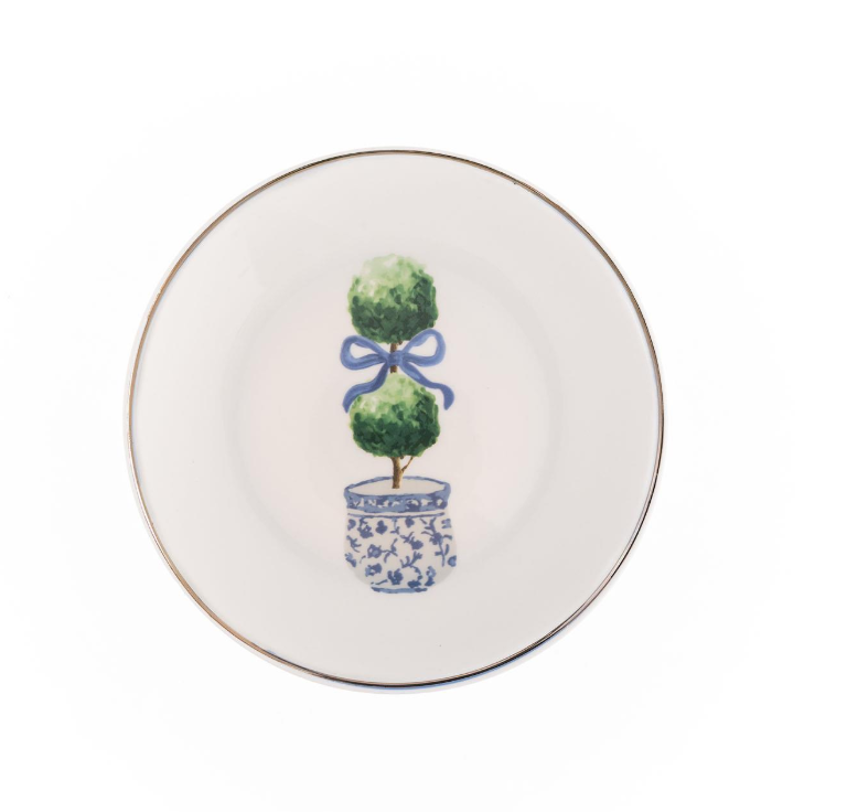 TOPIARY APPETIZER PLATE