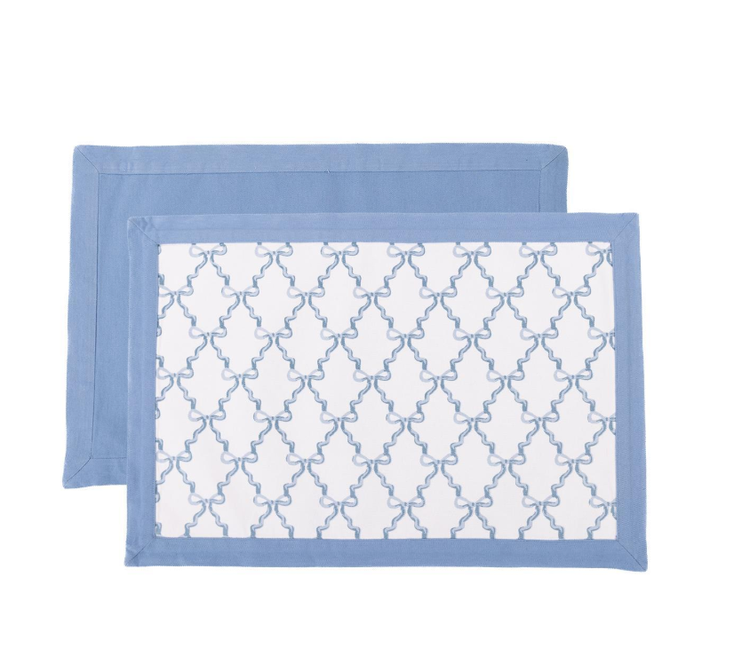 REVERSIBLE BOWS PLACEMAT