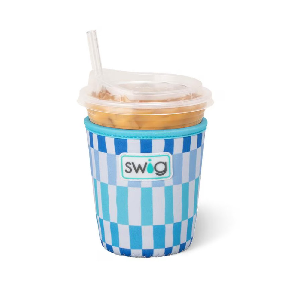 GLACIER STRIPE ICED CUP COOLIE