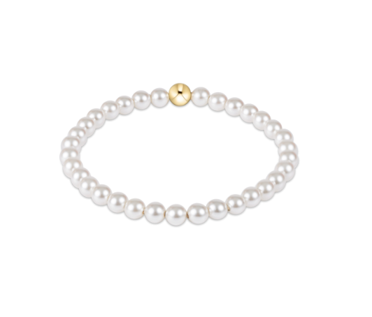 CLASSIC PEARL 5MM BEAD BRACELET
