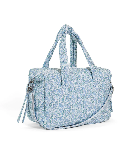 HAMPTONS FLORAL QUILTED STROLLER BAG