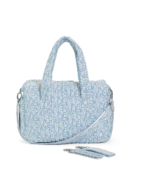 HAMPTONS FLORAL QUILTED STROLLER BAG