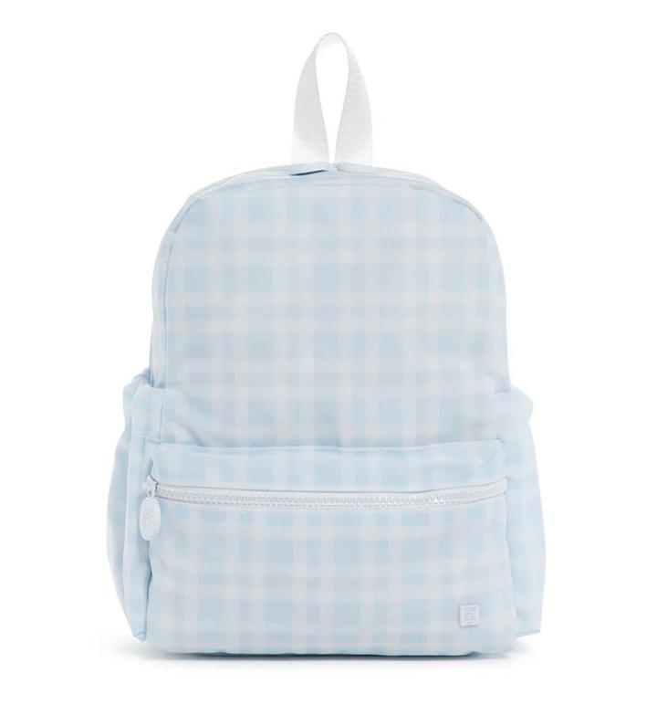 PIMLICO PLAID BLUE MINI BACKER