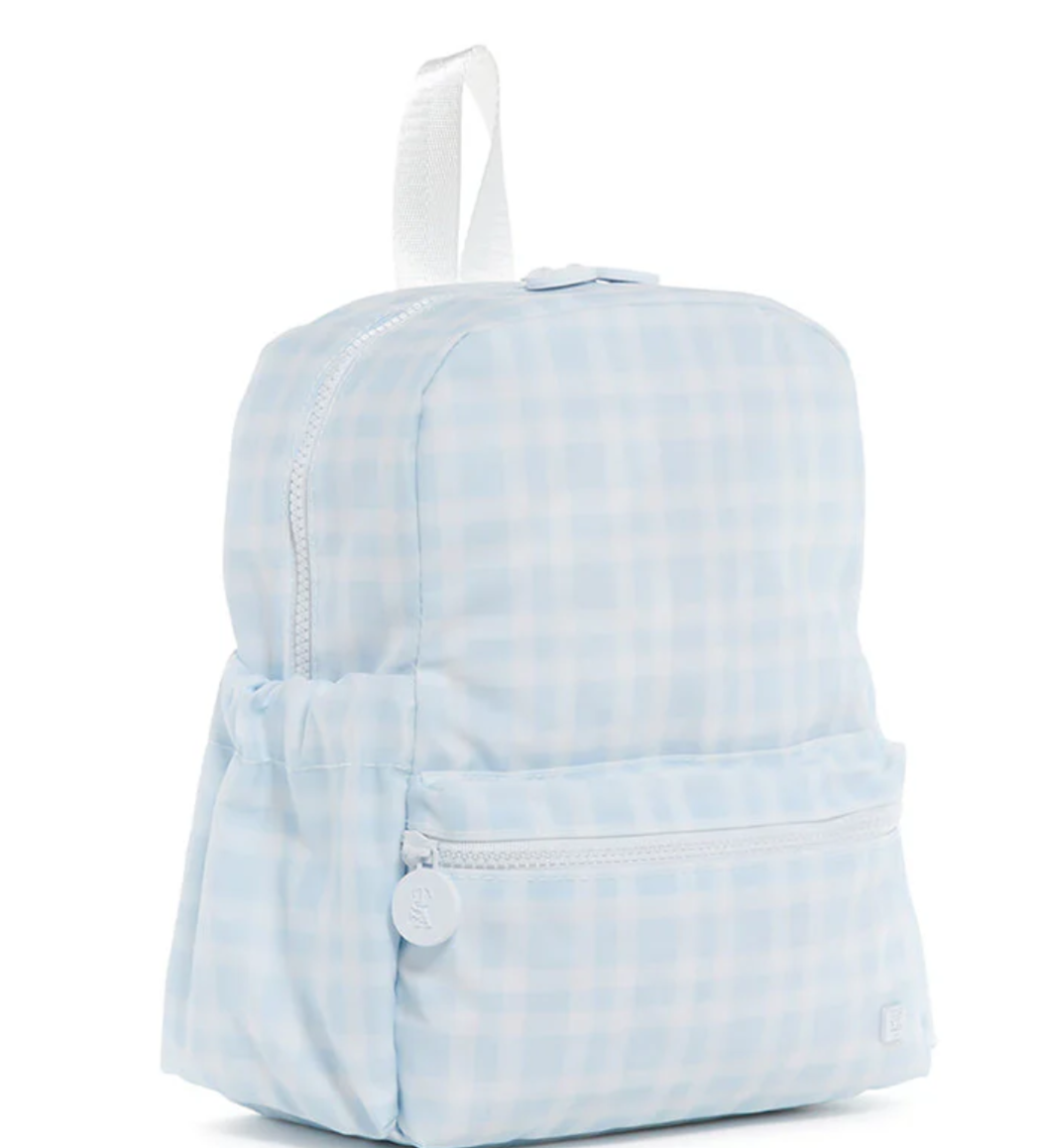 PIMLICO PLAID BLUE MINI BACKER