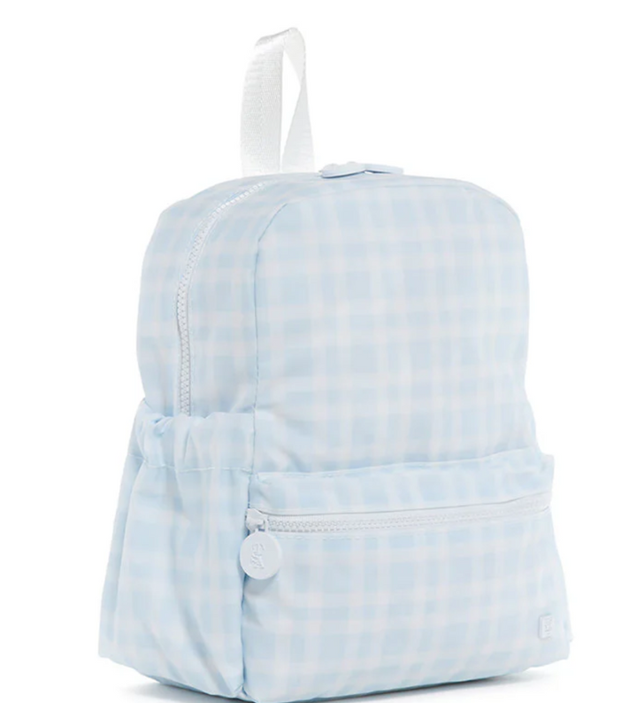 PIMLICO PLAID BLUE MINI BACKER