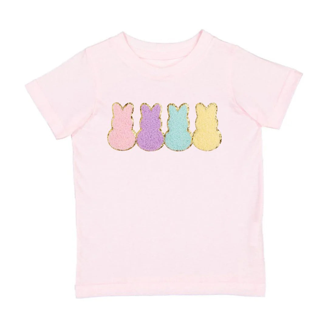 EASTER PEEPS PATCH PINK TEE