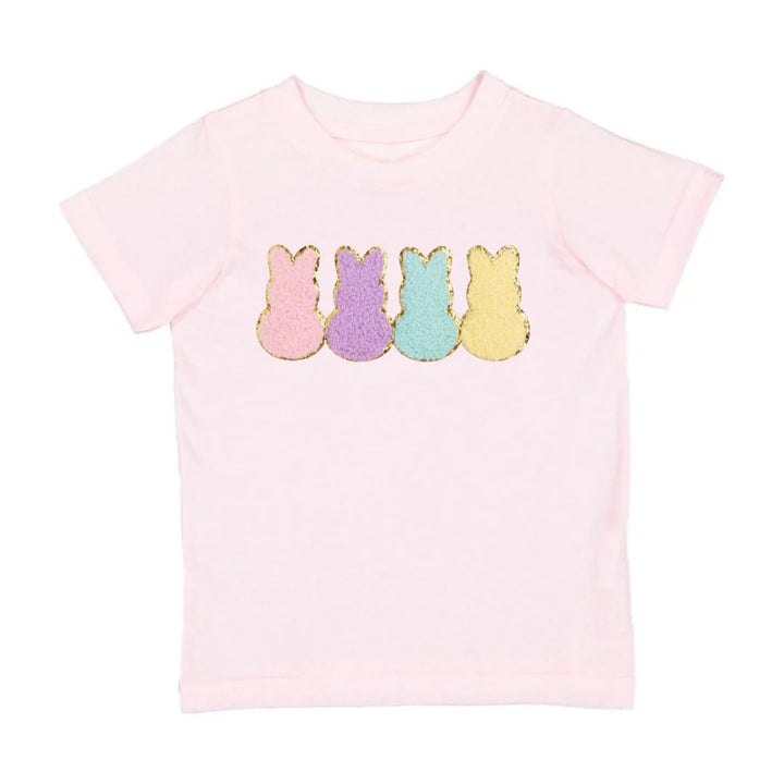 EASTER PEEPS PATCH PINK TEE