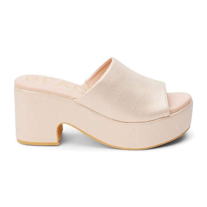 TERRY NATURAL FROST METALLIC WEDGE